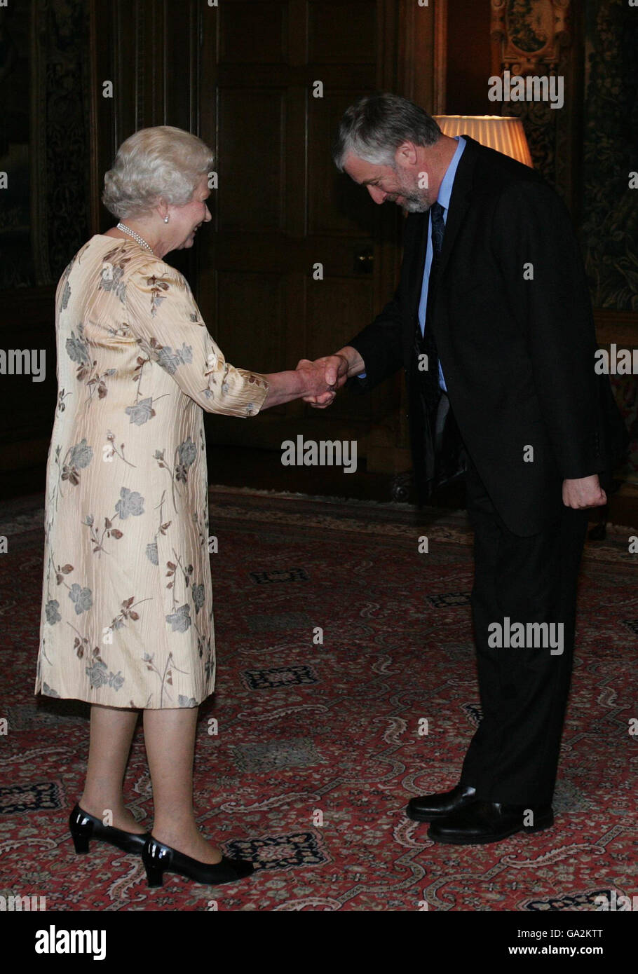 Queen in Scotland Stock Photo Alamy