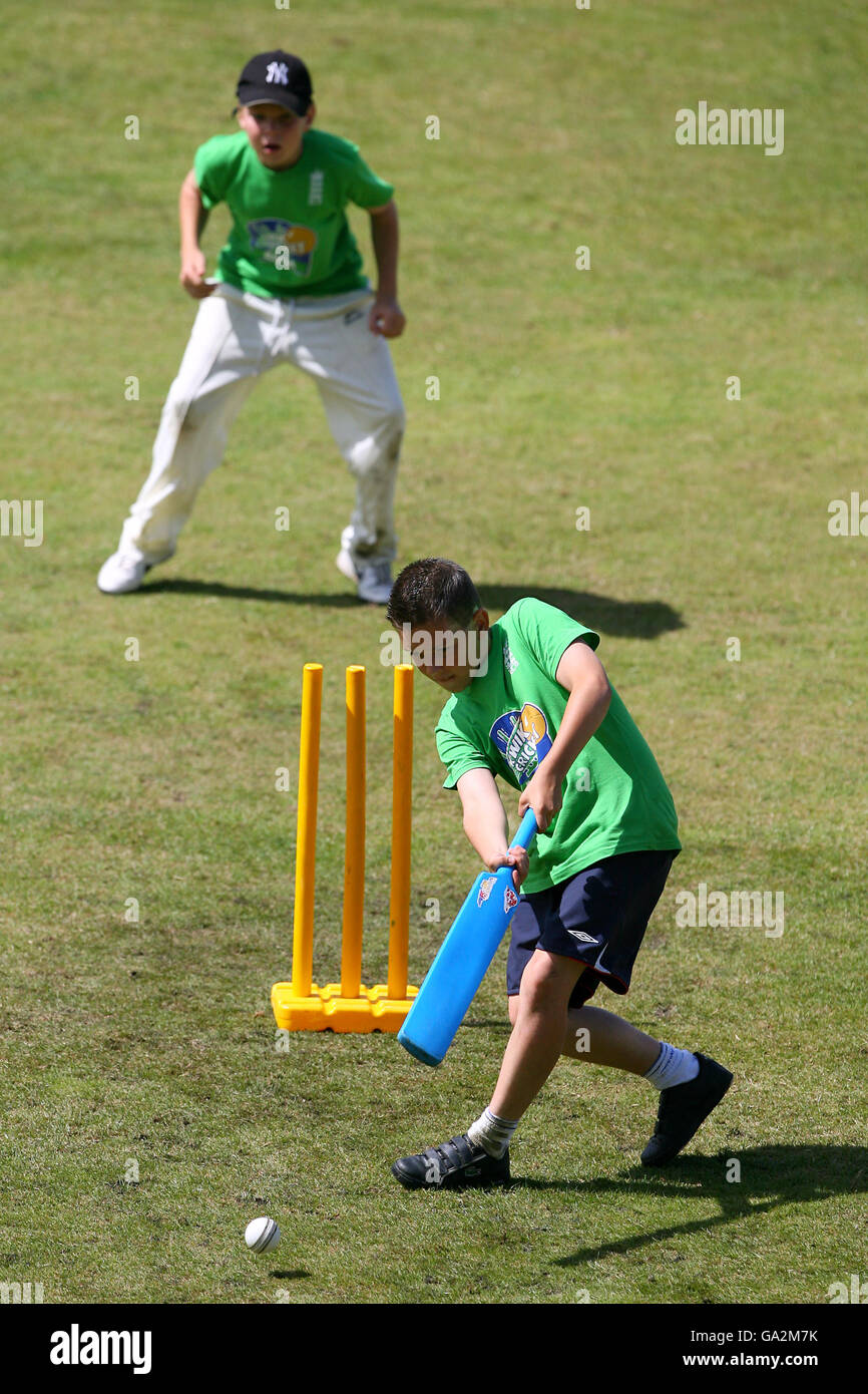 Cricket ASDA Kwik Cricket Day The Brit Oval. ASDA Kwik Cricket Day