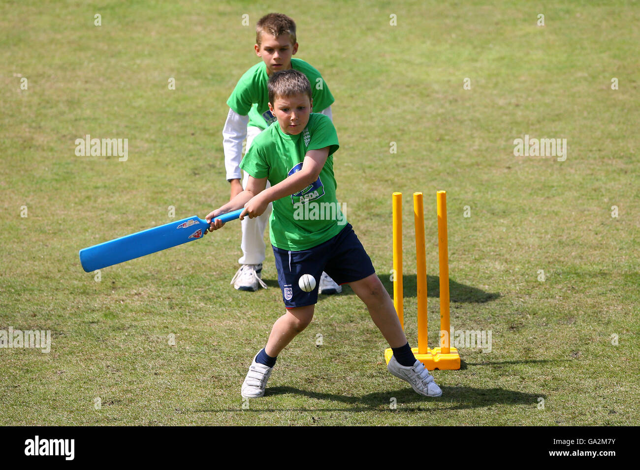 Cricket asda kwik cricket day the brit oval hires stock photography