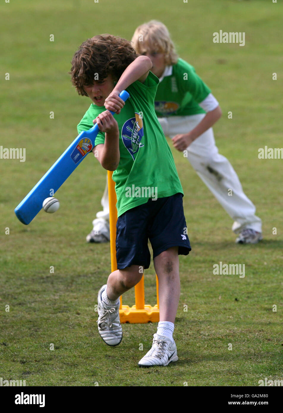 Cricket ASDA Kwik Cricket Day The Brit Oval Stock Photo Alamy
