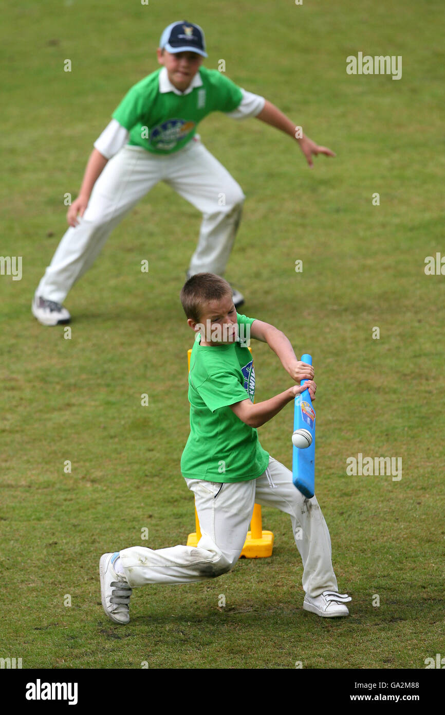 Cricket ASDA Kwik Cricket Day The Brit Oval Stock Photo Alamy