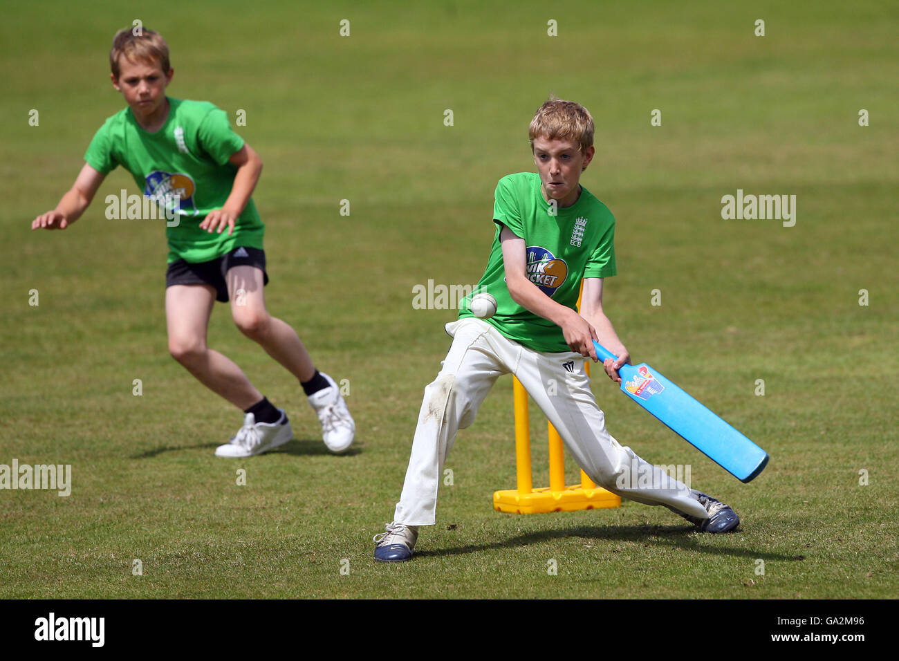 Cricket ASDA Kwik Cricket Day The Brit Oval Stock Photo Alamy