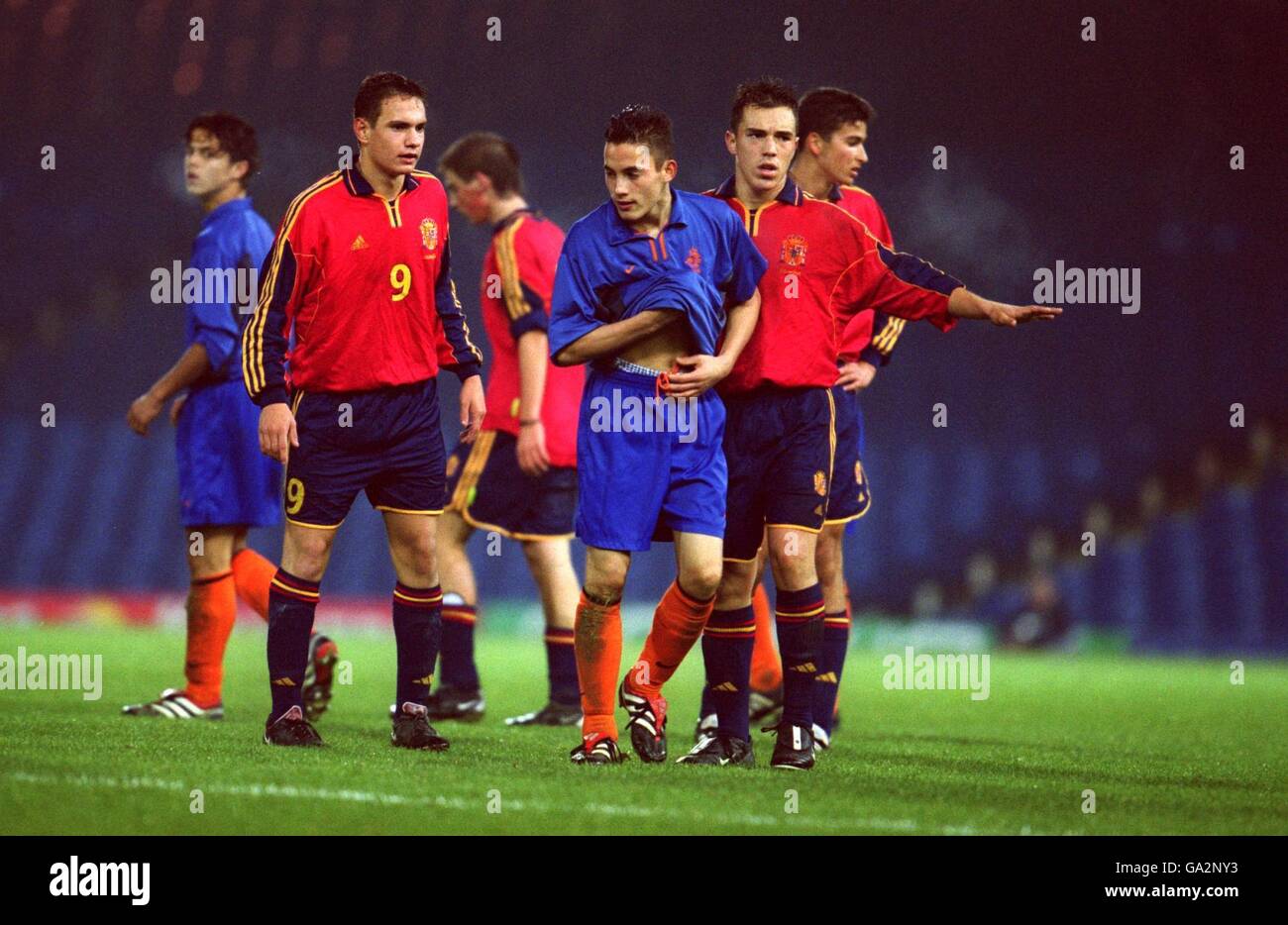 Soccer - Walkers Under-16 International Tournament - Holland v Spain Stock Photo