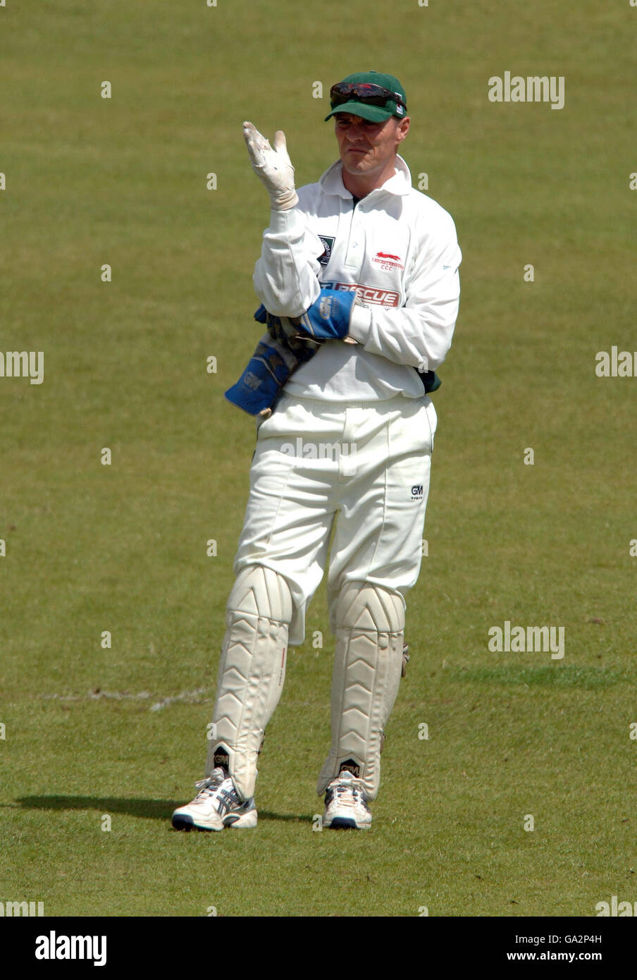 Cricket - Liverpool Victoria County Championship - Division Two - Leicestershire v Glamorgan - Grace Road Stock Photo