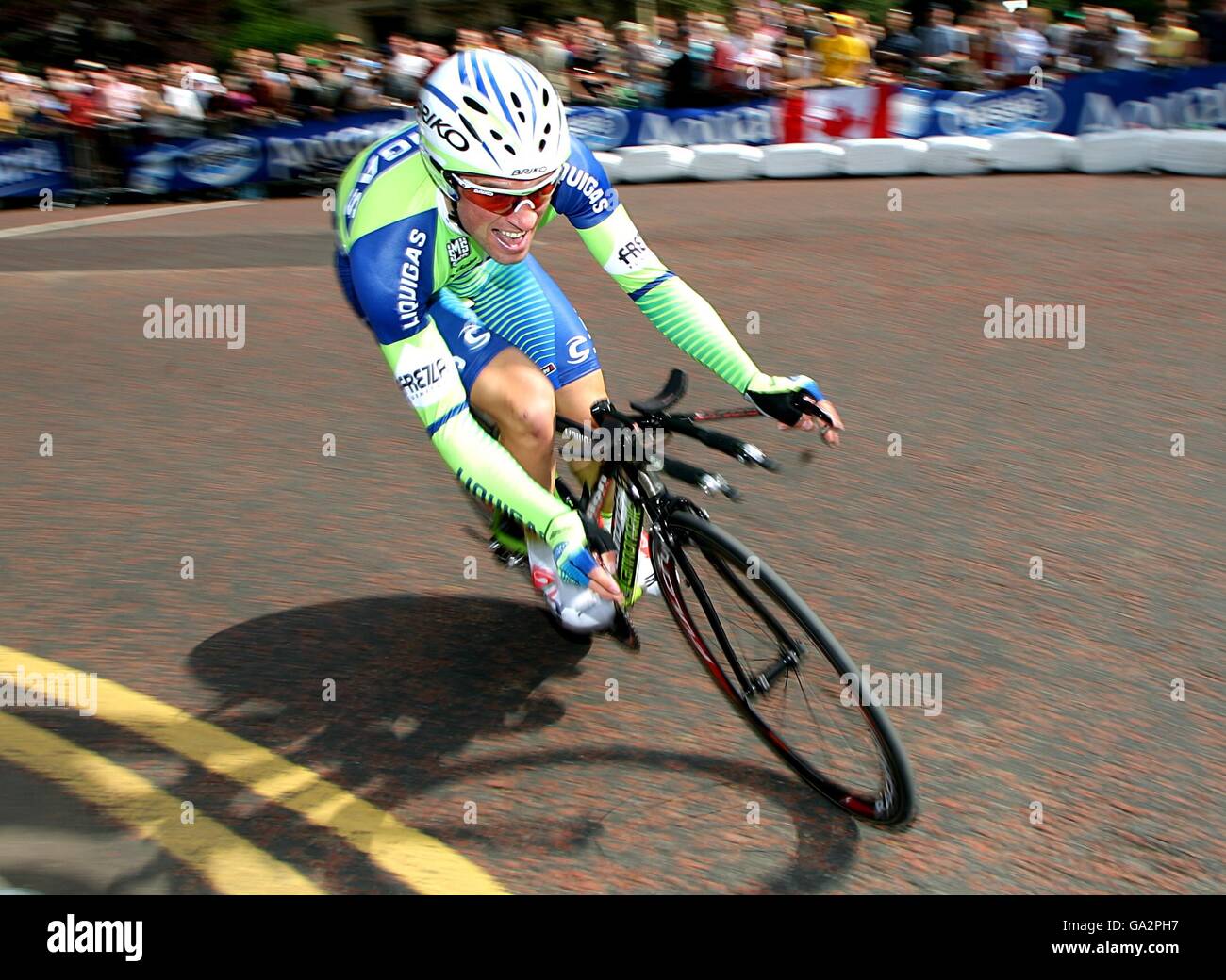 Cycling - Tour de France - Prologue - London. aise Des Jeux Team Stock Photo