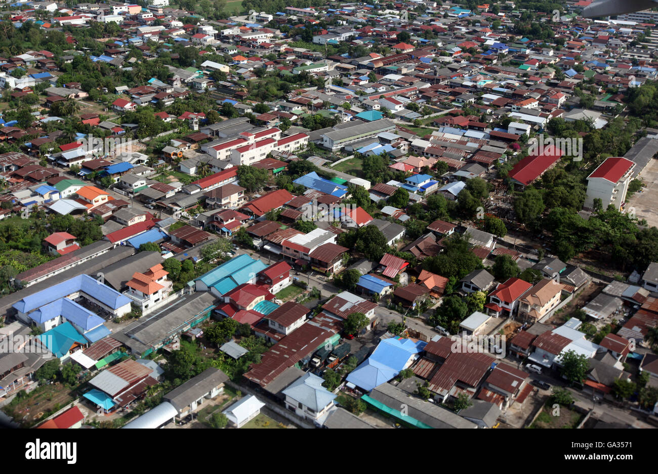 the city of ubon ratchathani in the Region of Isan in Northeast Thailand in Thailand Stock Photo 