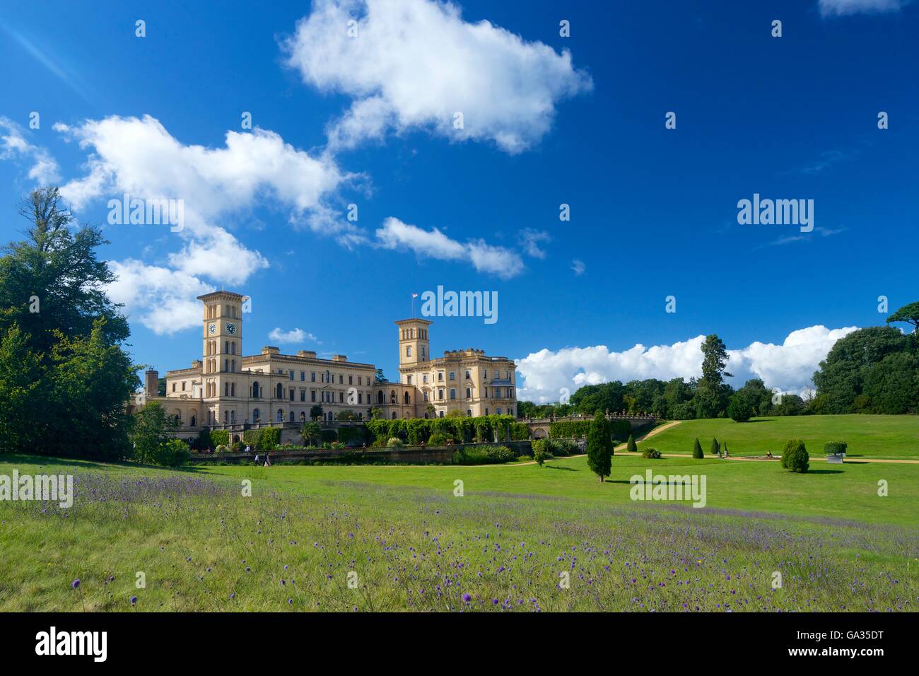 Osborne House, former royal residence, built 18451851 for Queen