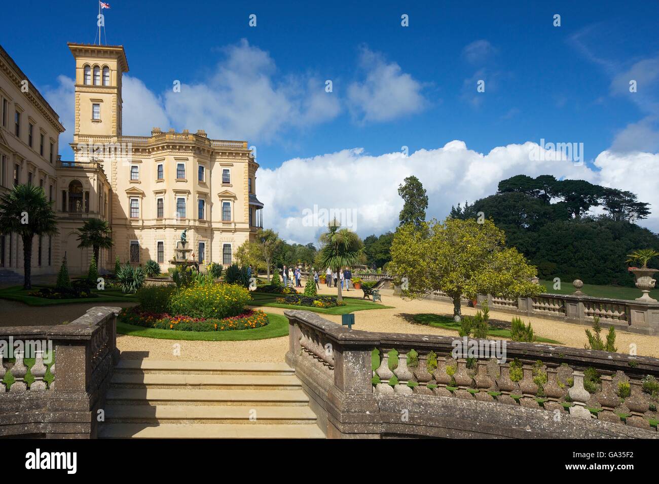 Osborne House, Former Royal Residence, Built 1845-1851 For Queen ...