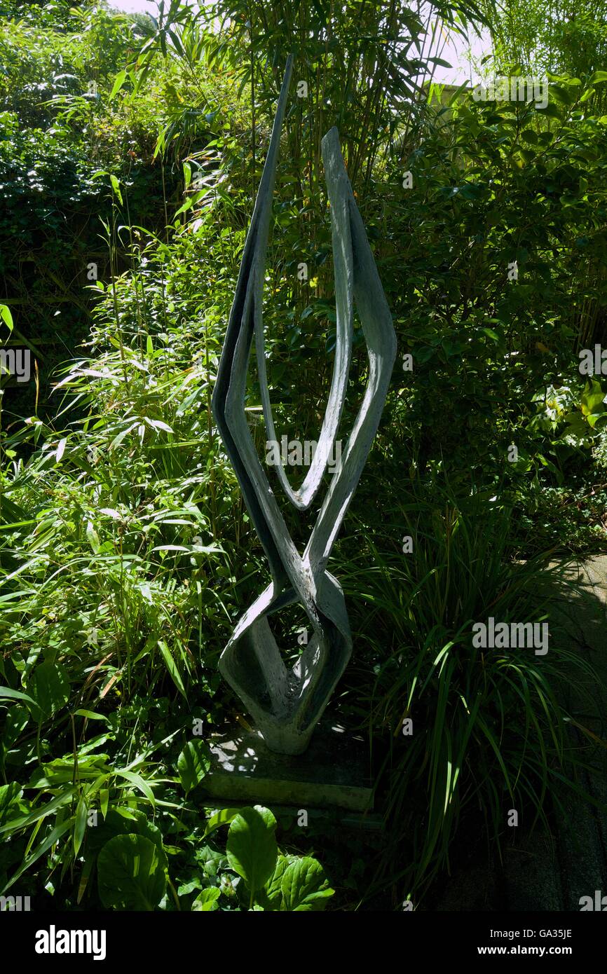 Cantate Domino, 1958, Barbara Hepworth Museum and Sculpture Garden, St Ives, West Country, Cornwall, England, UK, GB, Europe Stock Photo