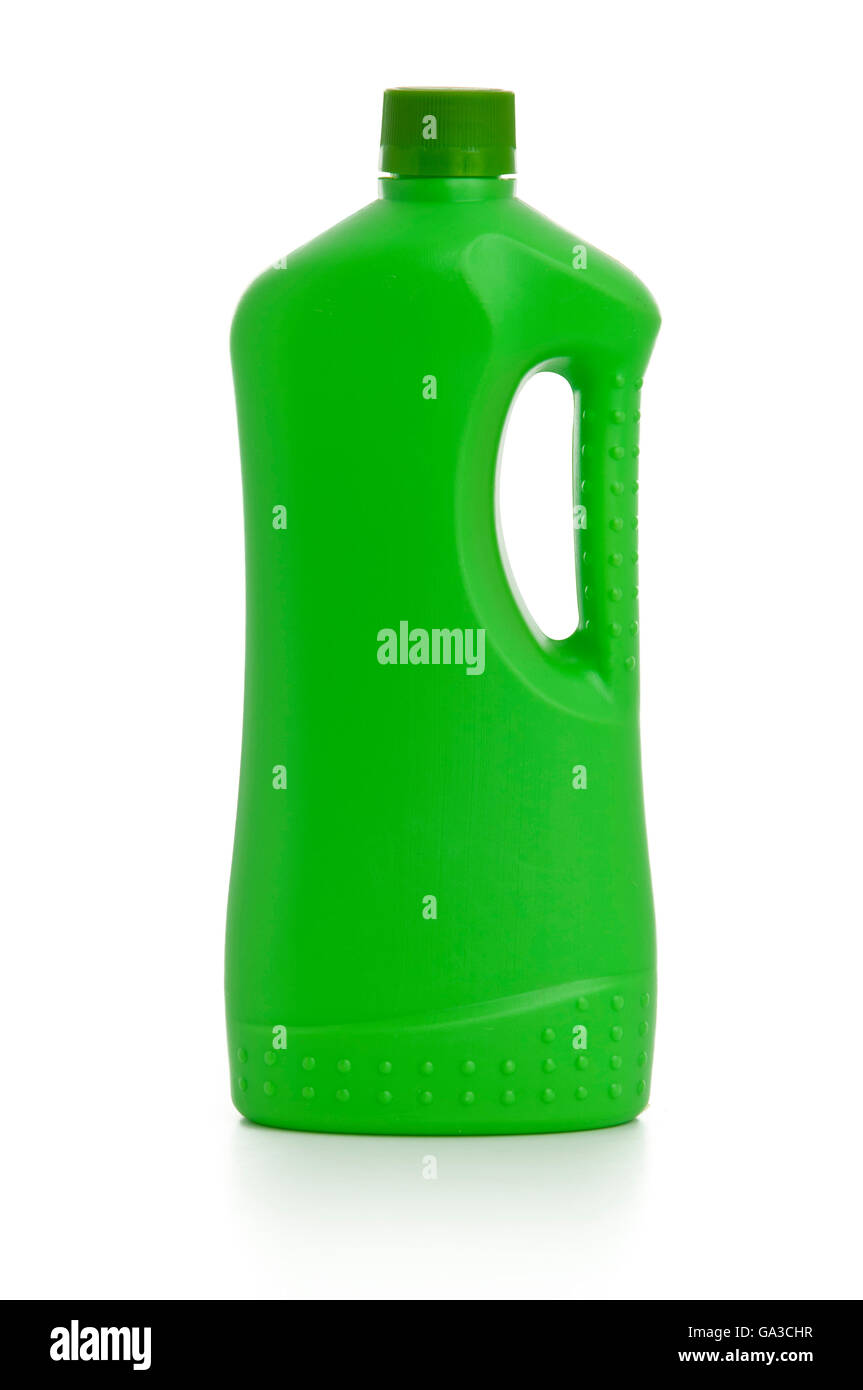 Detergent Bottle Isolated on White Background Stock Photo - Alamy
