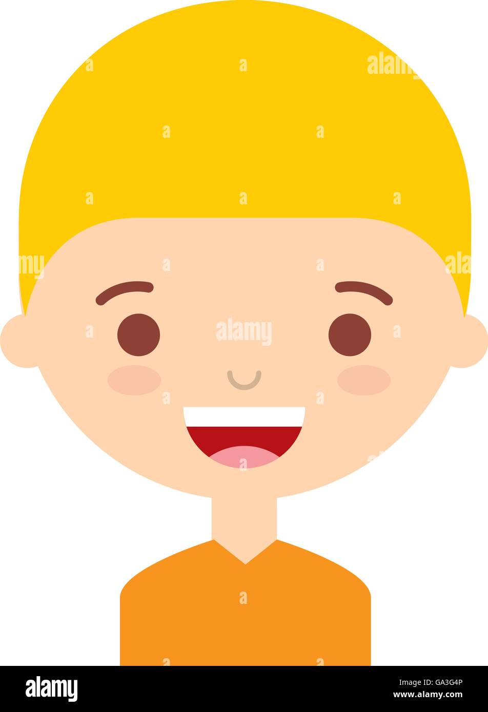 face little boy isolated icon design Stock Vector Image & Art - Alamy