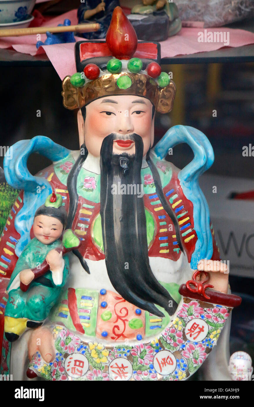 chinesische Figur, Berlin. Stock Photo
