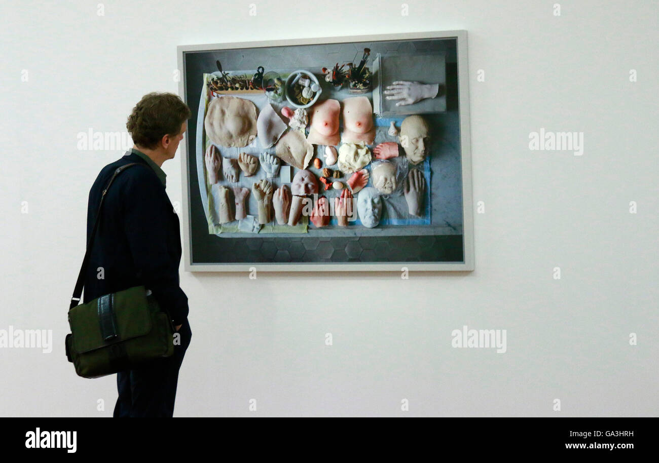 Impressionen - Eroeffnung der Ausstellung "Thomas Struth. Nature & Politics", Martin Gropius Baus, 10. Juni 2016, Berlin. Stock Photo