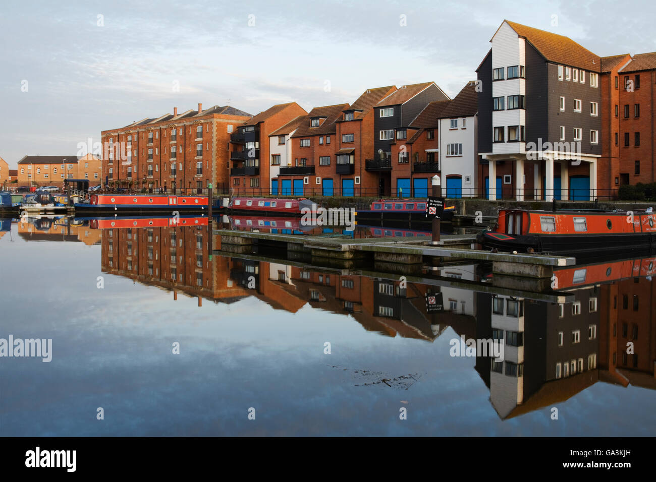 Bridgwater Quay, Bridgwater, Somerset, England, United Kingdom, Europe Stock Photo