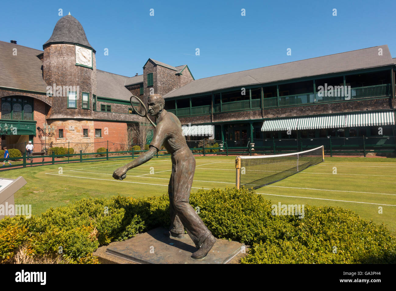 International tennis hall of fame Newport Rhode Island Stock Photo Alamy