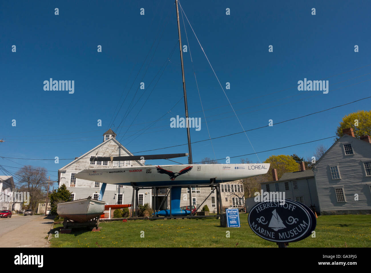Herreshoff marine museum and America's cup hall of fame Bristol Rhode