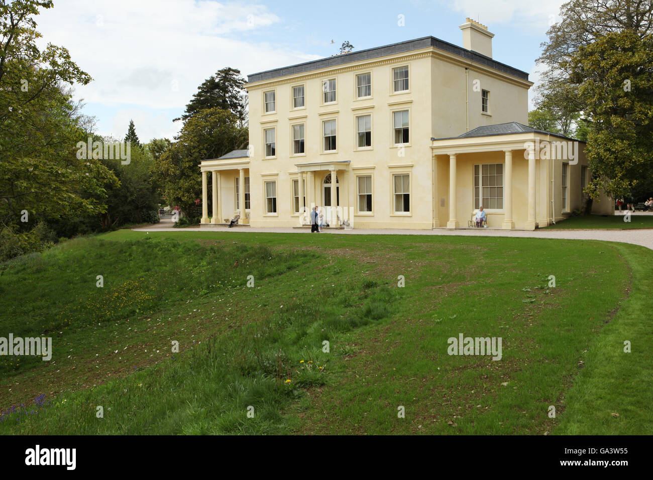 Greenway house is agatha christie’s hires stock photography and images
