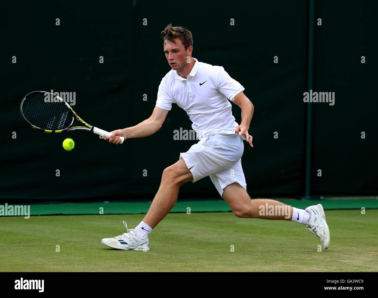 Max Stewart In Action Against Daniel Altmaier On Day Seven Of The Stock Photo Alamy Max Stewart In Action Against Daniel Altmaier On Day Seven Of The Stock Photo Alamy
