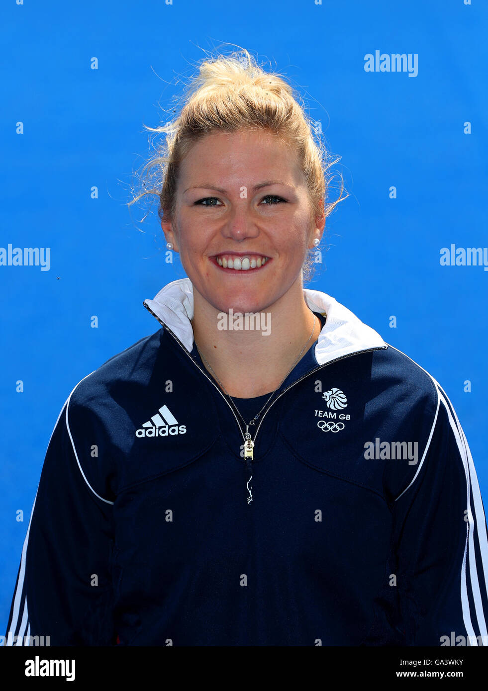 Great Britain's Kirsty MacKay during the team announcement at Bisham Abbey National sports Centre. Stock Photo