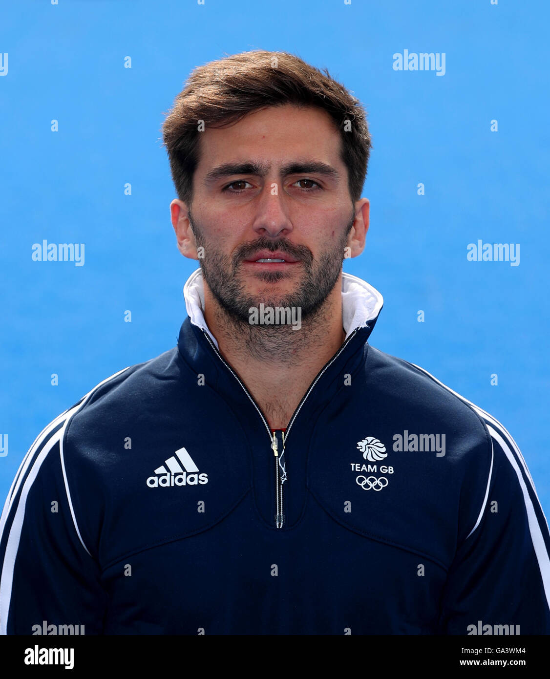 Great Britain's Adam Dixon during the team announcement at Bisham Abbey National sports Centre. Stock Photo