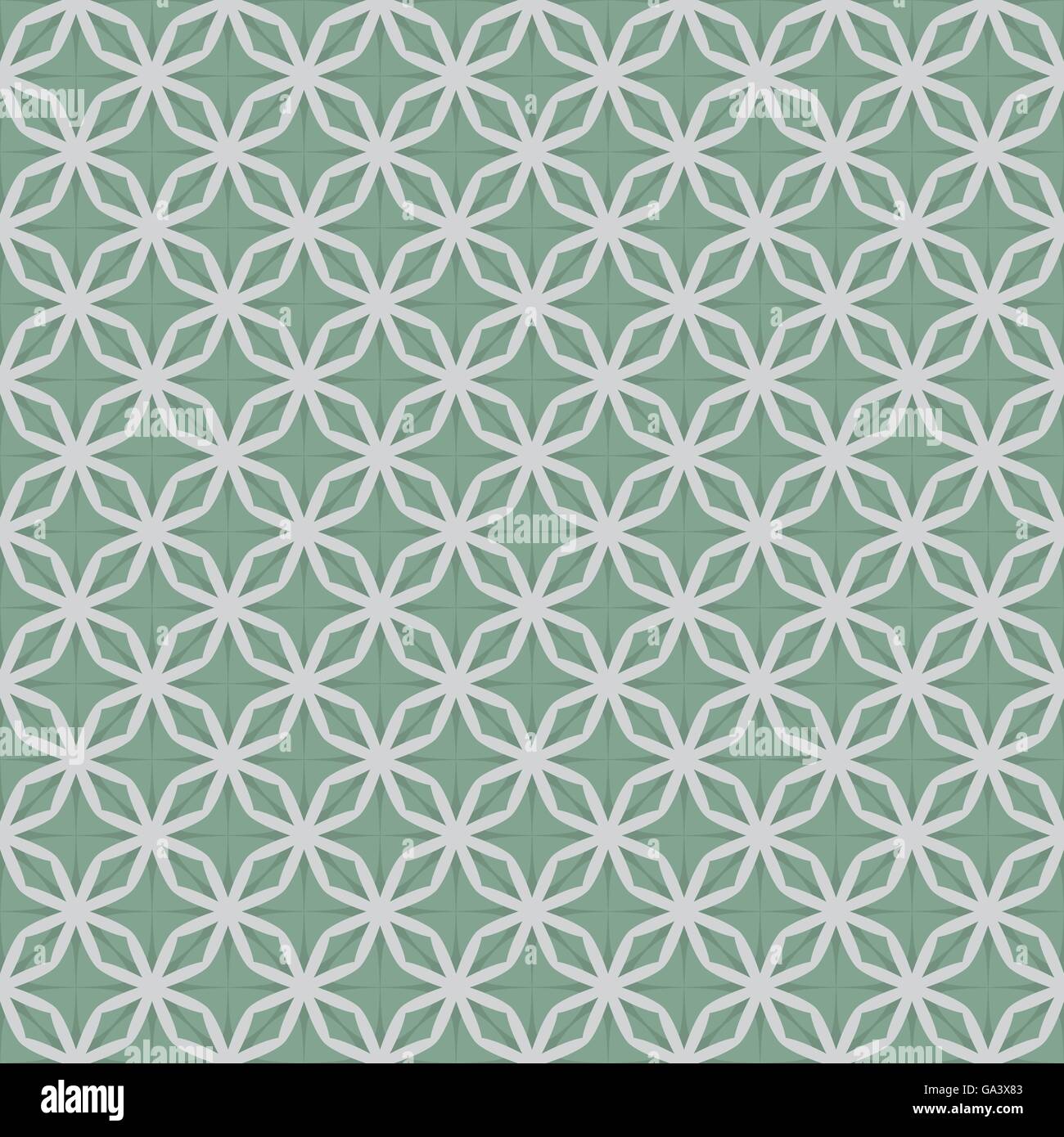 Green Graphic Seamless Pattern Vector Illustration Stock Vector Image ...