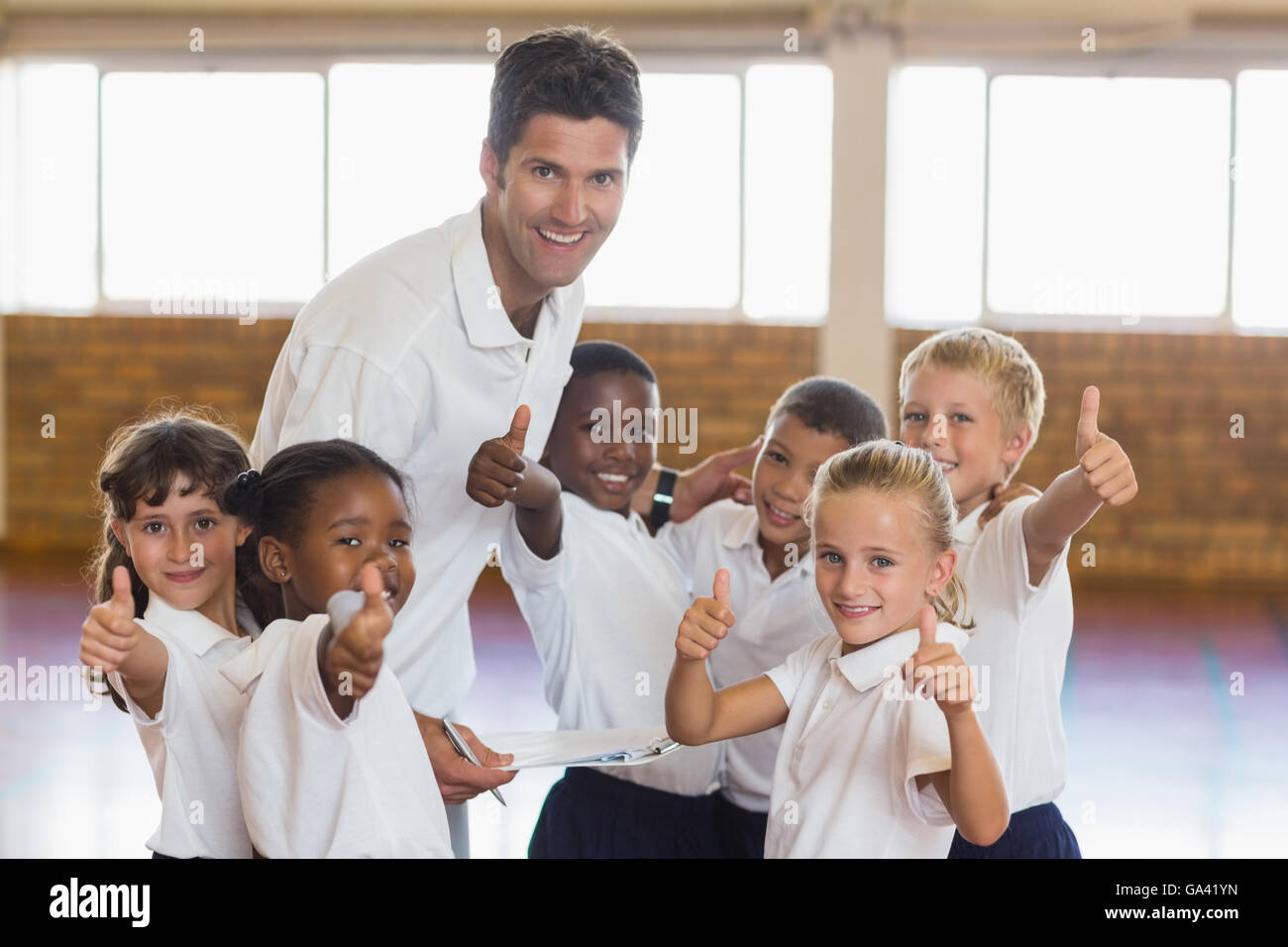 Teacher thumbs up hi-res stock photography and images - Alamy