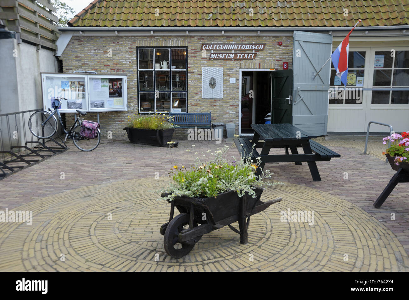 Museum of cultural history, De Waal, Island Texel, Netherlands Stock Photo