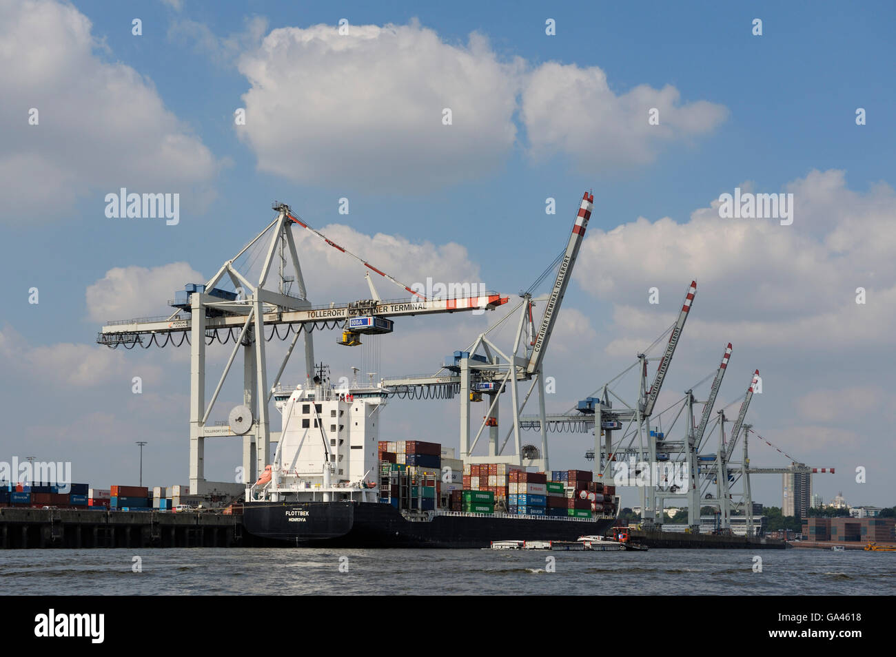 Harbour, Hamburg, Germany Stock Photo