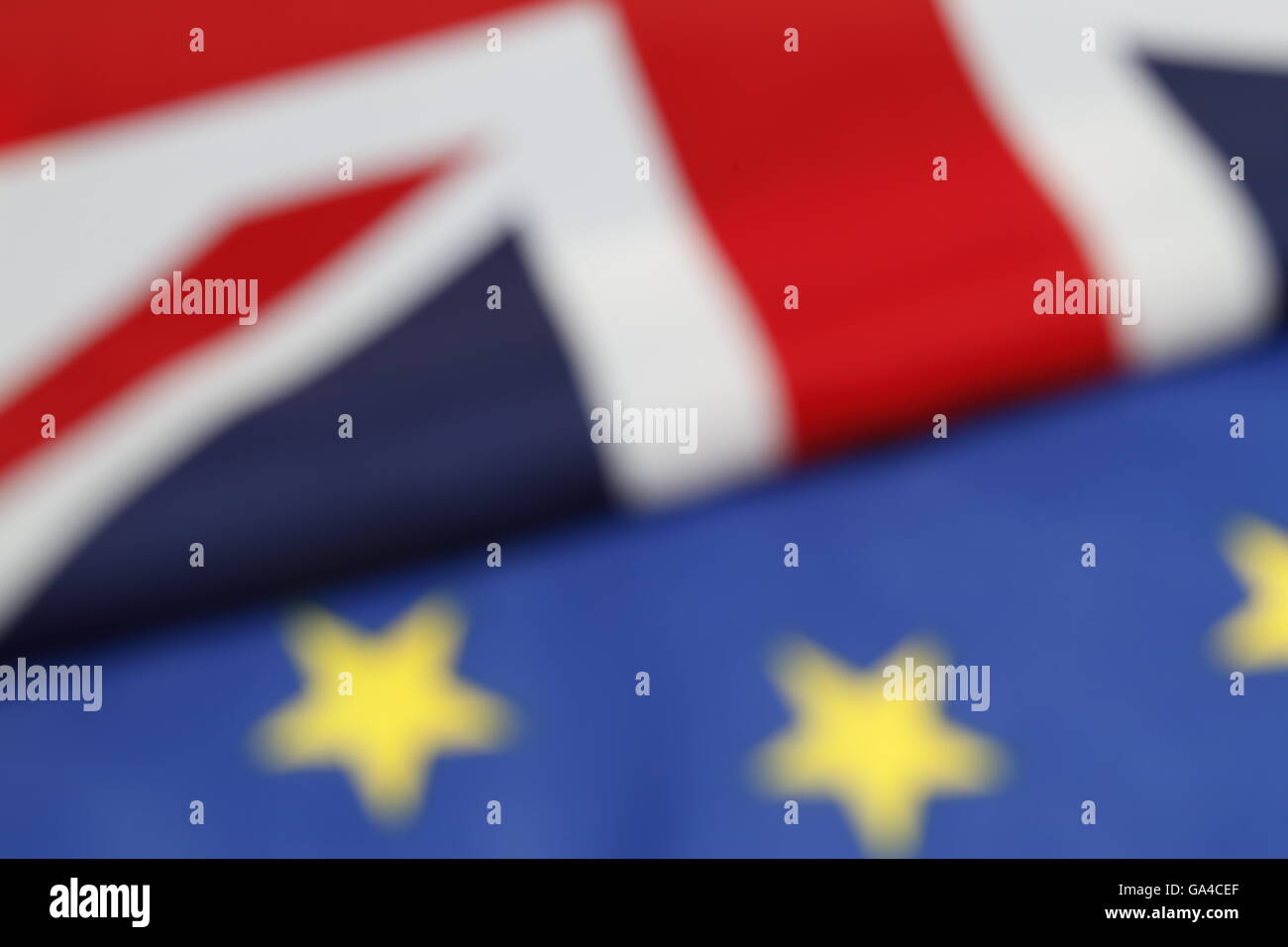 Brexit flags background Stock Photo
