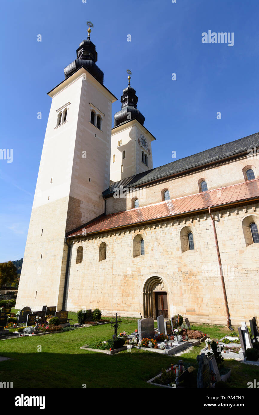 Gurk Cathedral, Gurk, Austria, Kärnten, Carinthia, Stock Photo