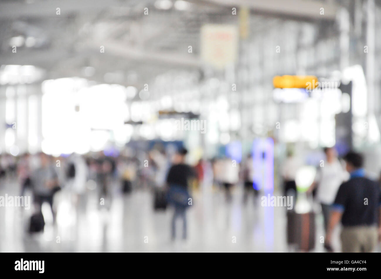 Blurred background, Traveler at airport terminal blur background Stock  Photo - Alamy