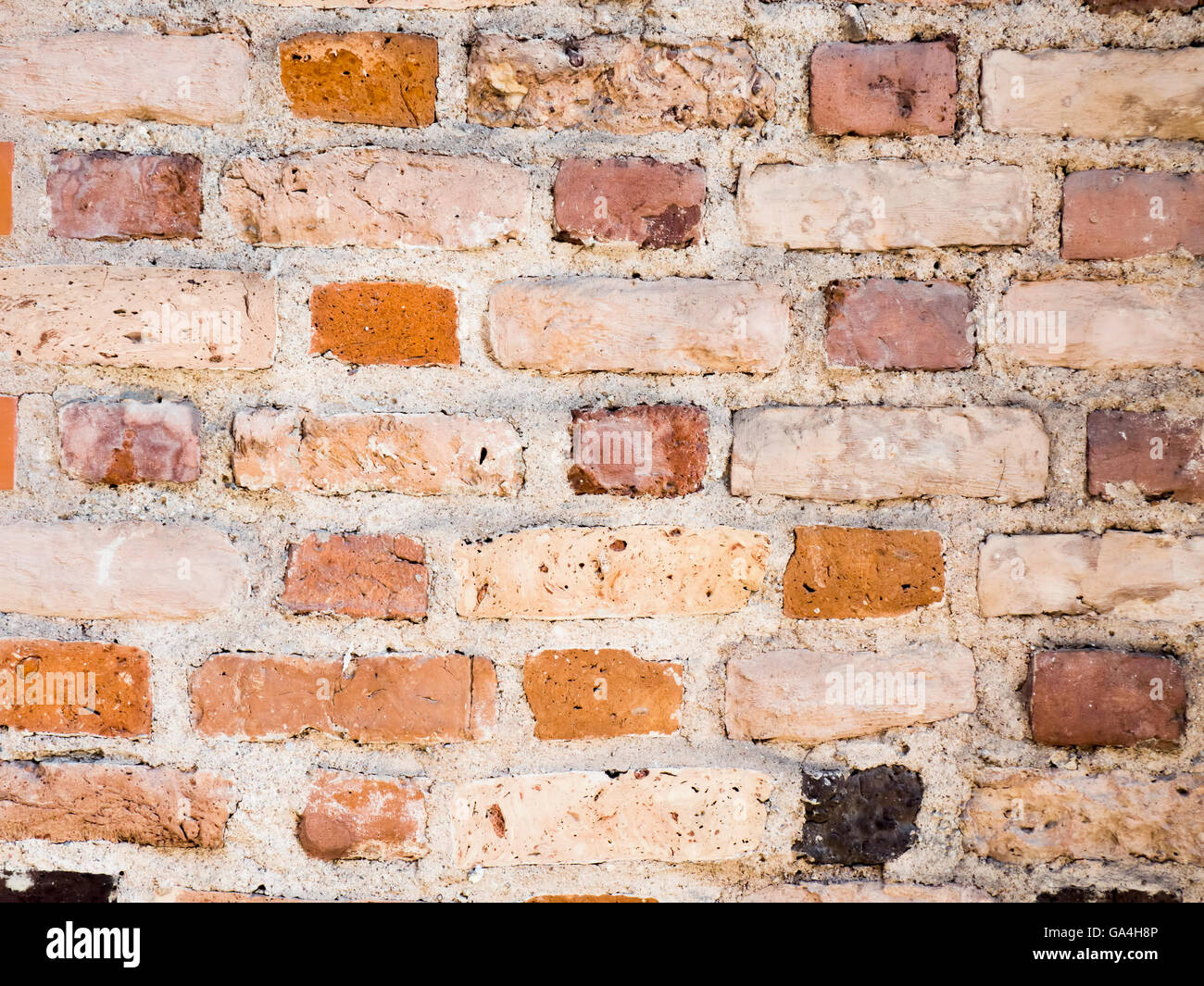 Old vintage brick wall texture background Stock Photo - Alamy