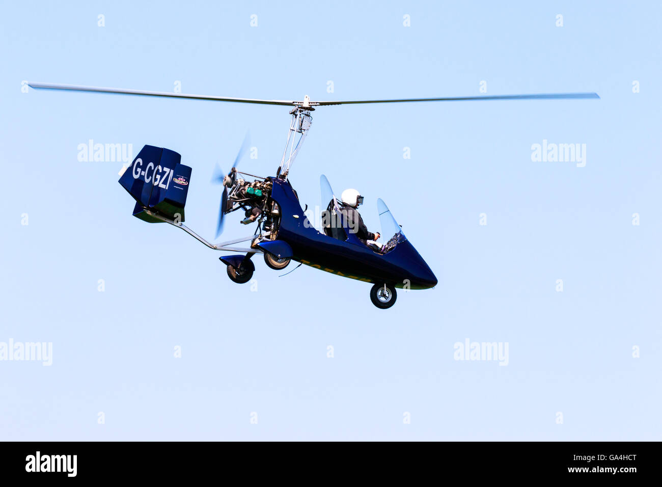 Rotorsport UK MTO Sport Gyroplane GCGZM landing at Sturgate Airfield