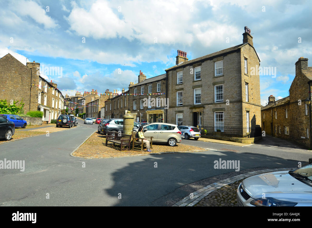 Skeldale House in Askrigg North Yorkshire, used as the home and surgery