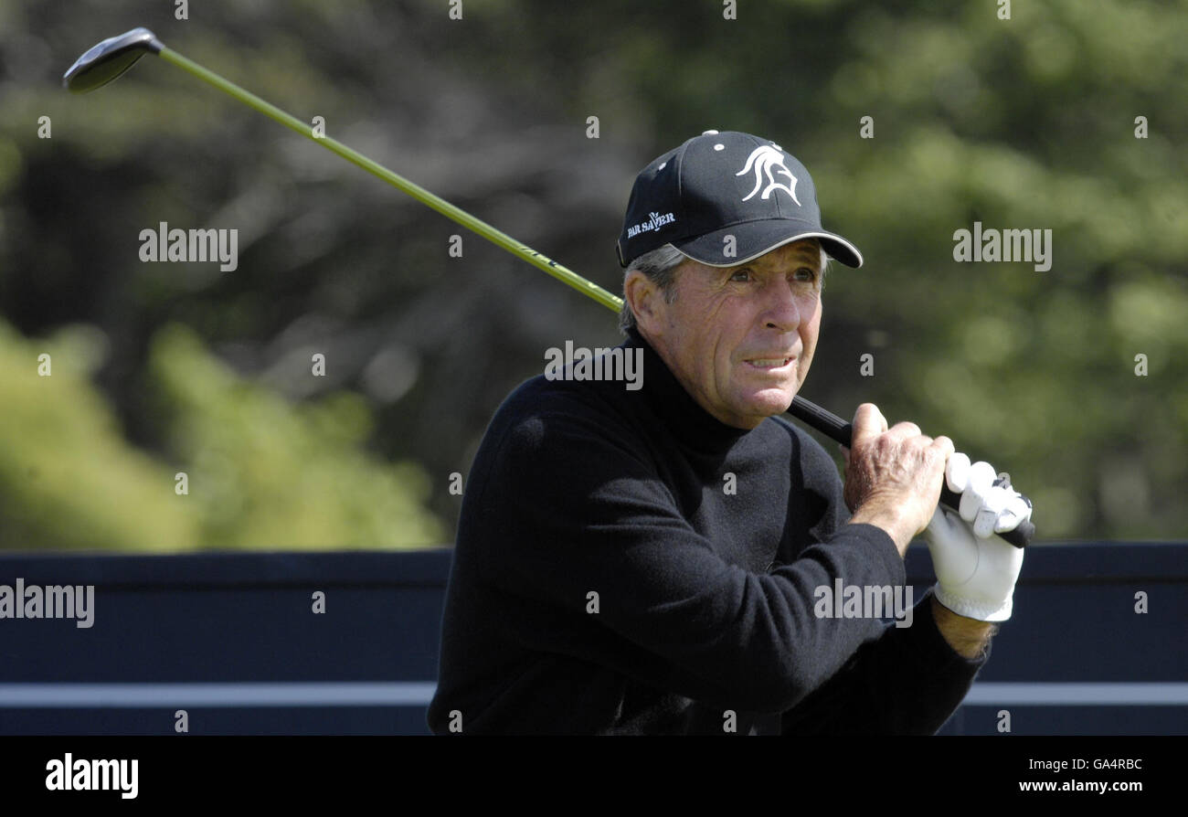 Gordon j brand on 6th senior british open championship hires stock