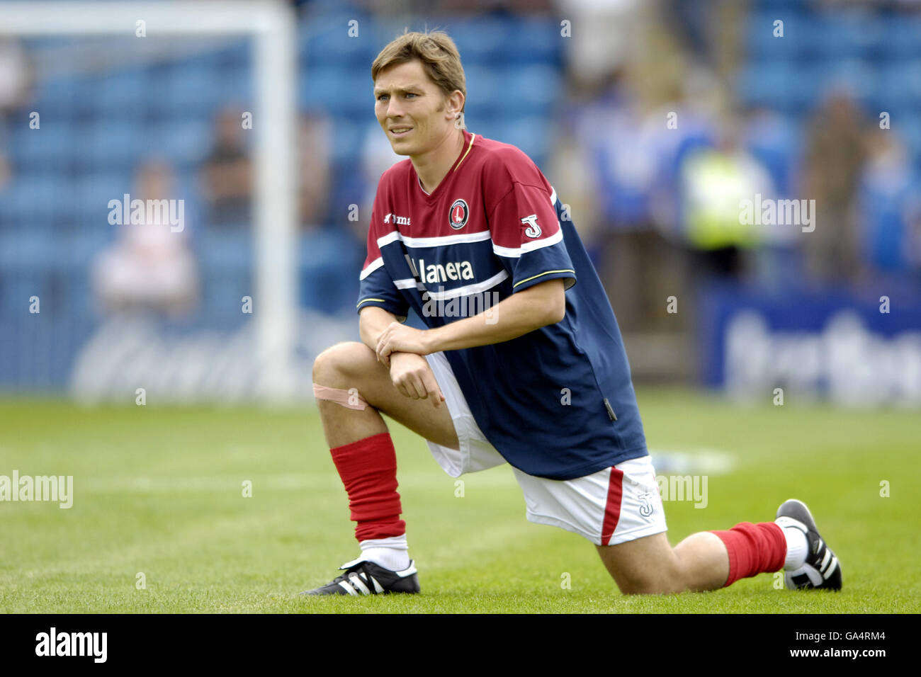 Soccer - Friendly - Gillingham v Charlton Athletic - Priestfield Stadium. Charlton Athletic's Matthew Holland Stock Photo