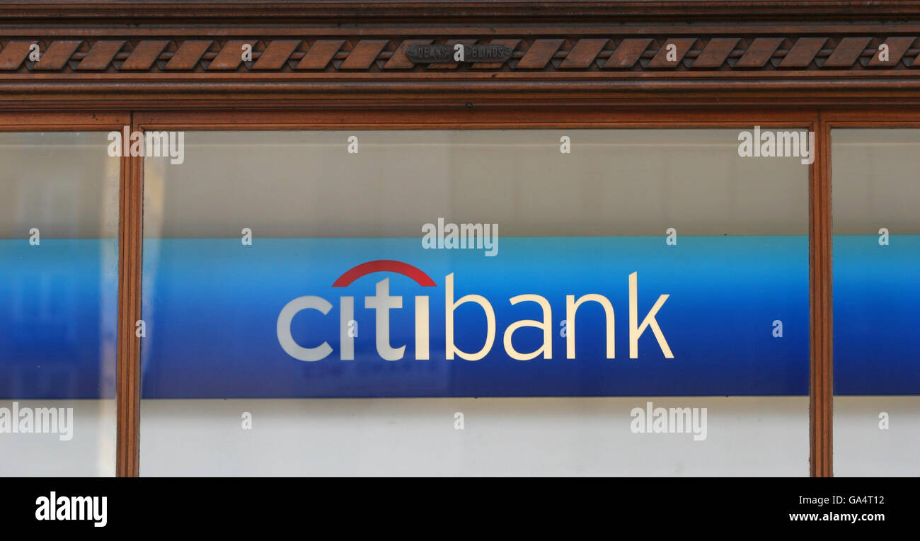 Citibank stock Stock Photo Alamy