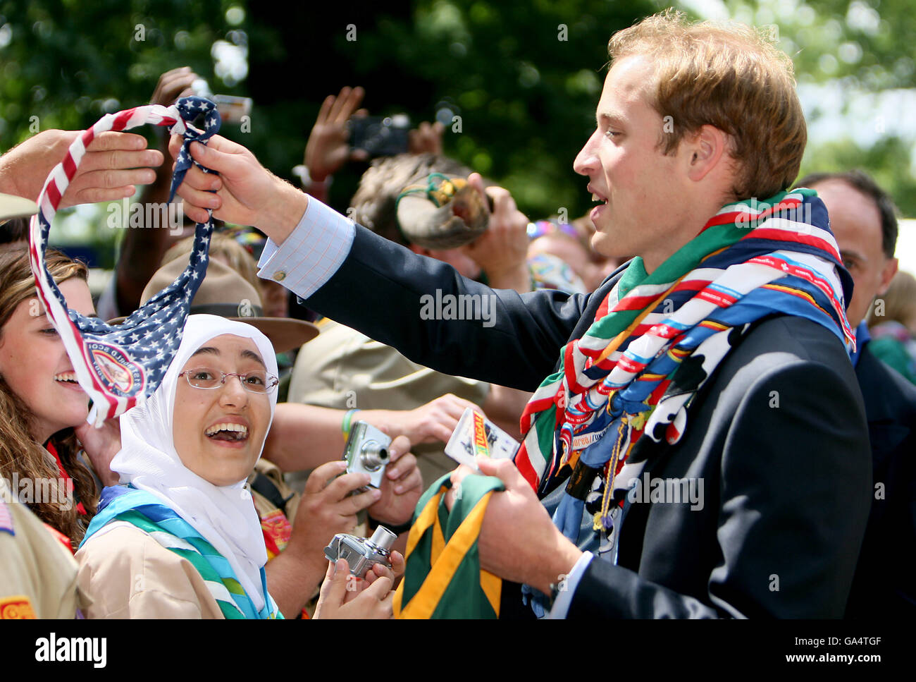 21st world scout jamboree hi-res stock photography and images - Alamy