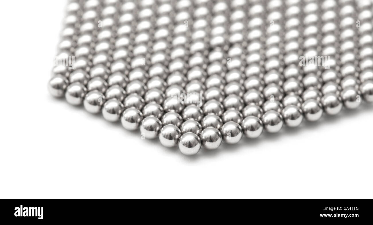 ball bearing tiling in perfect hexagonal grid Stock Photo Alamy