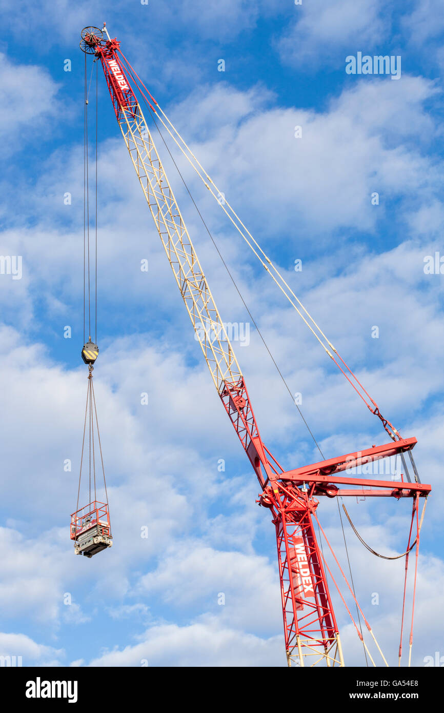 Boom crane hires stock photography and images Alamy