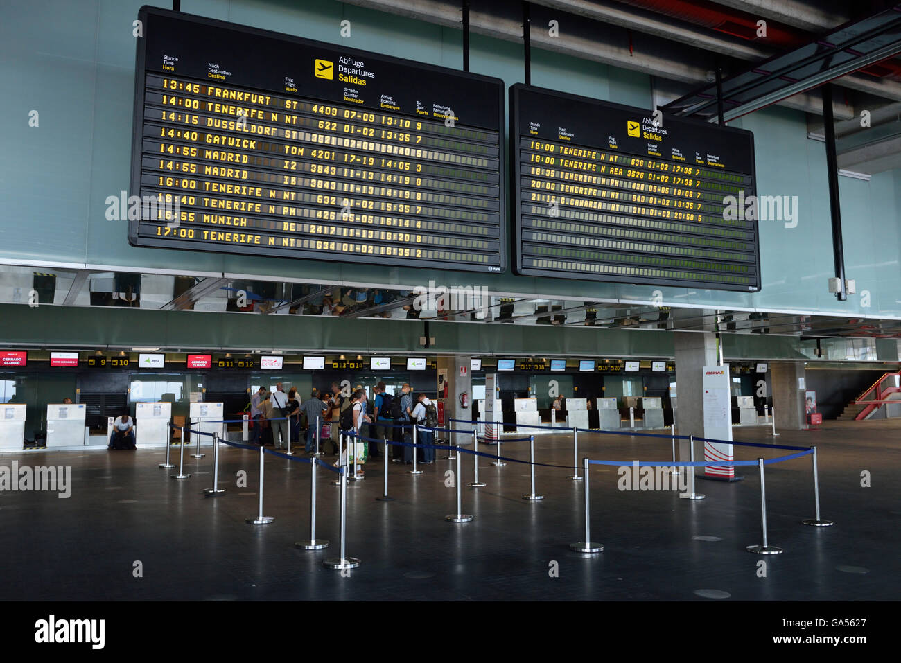 La Palma Airport La Palma Canary Islands Spain Eu Stock Photo Alamy