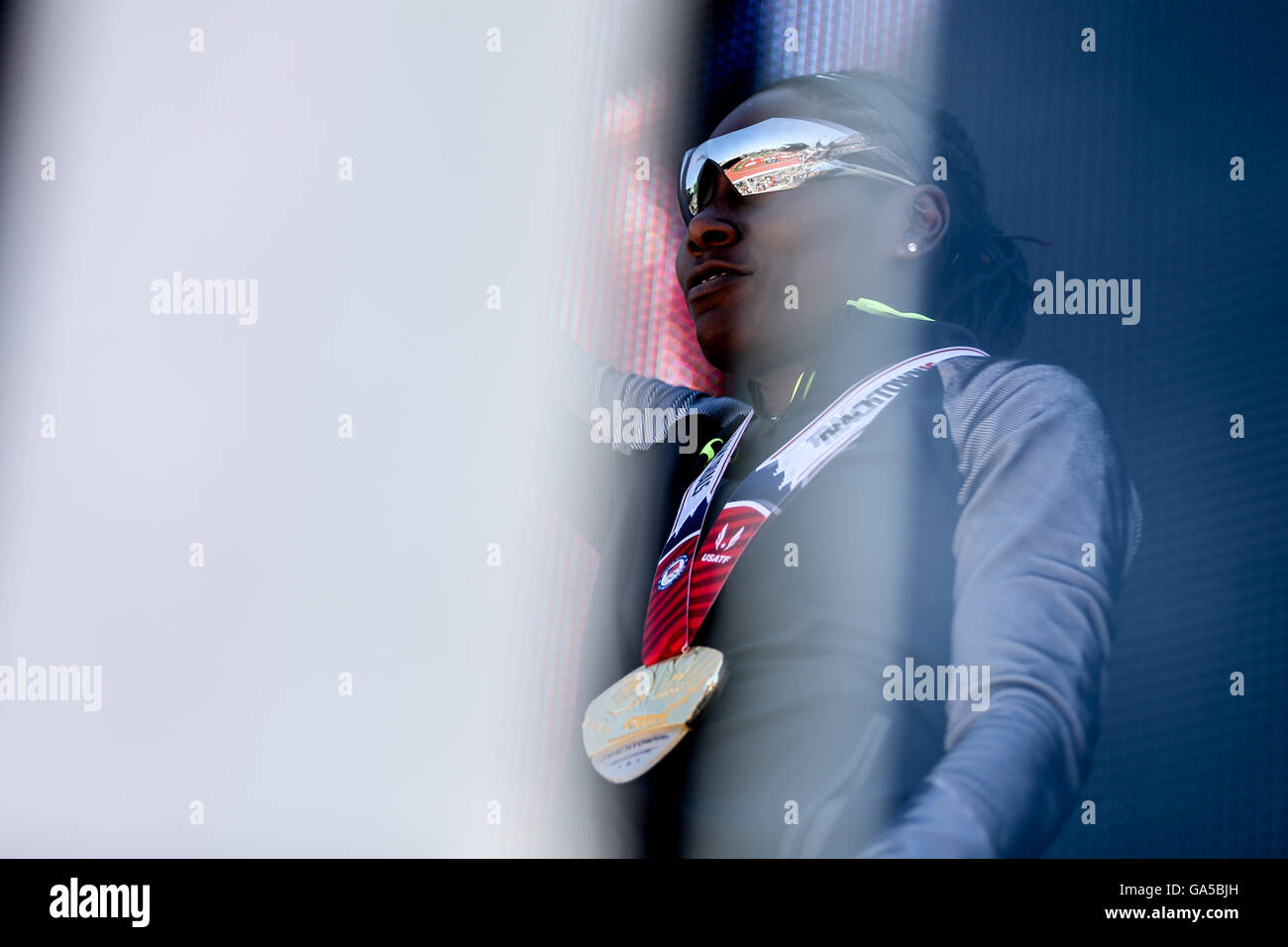 Eugene, Oregon, UK. 2nd July, 2016. at the USA Track & Field Olympic