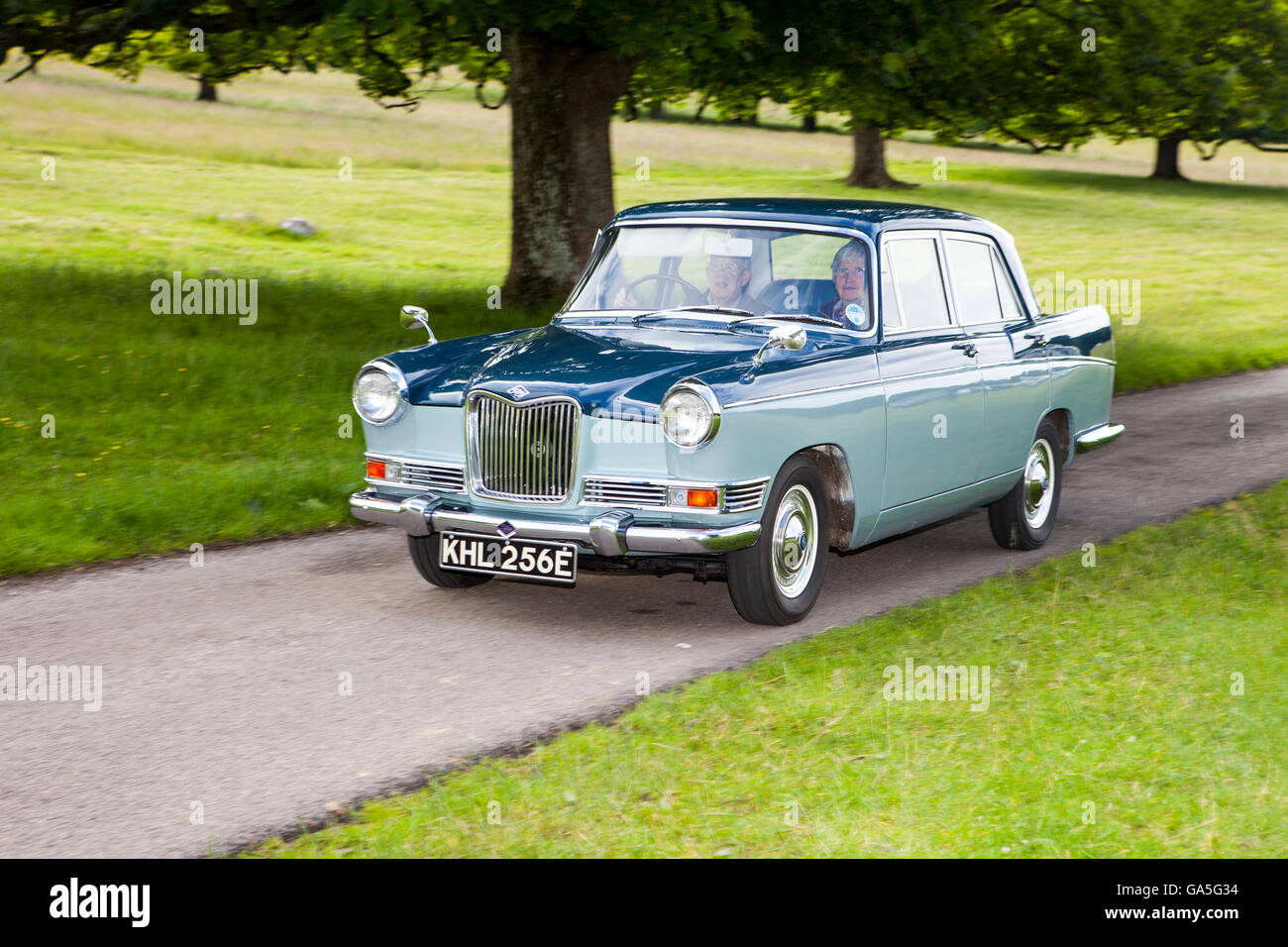 Riley at Leighton Hall Classic Car Rally, Carnforth, Lancashire, UK ...