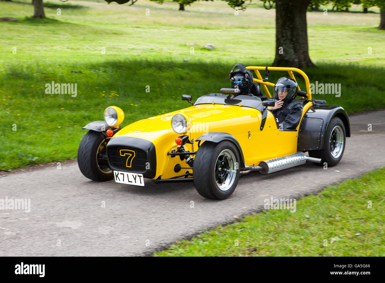 Caterham Superlight at Leighton Hall Classic Car Rally, Carnforth