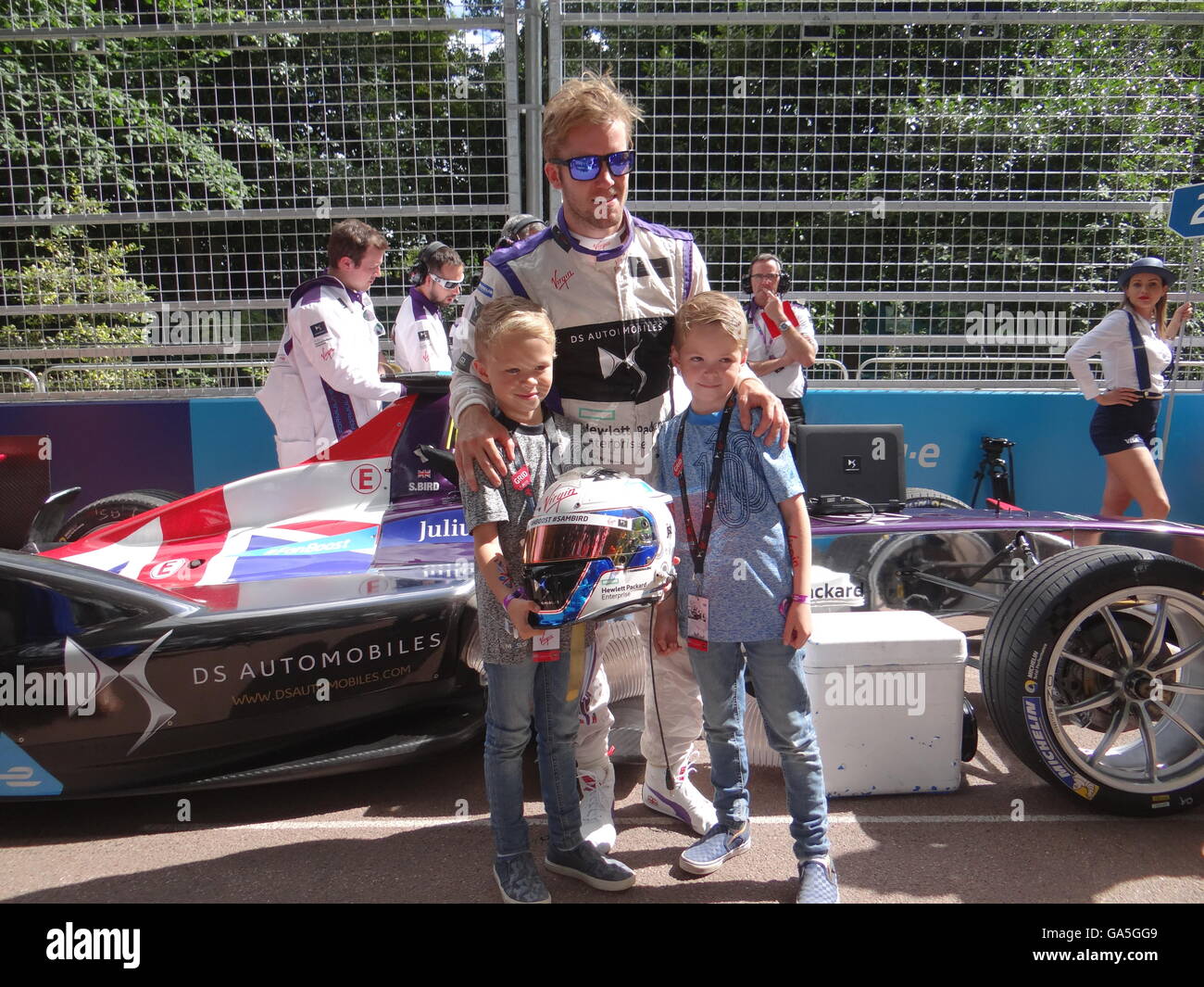 Sam Bird Sam bird last round formula hi-res stock photography and images - Alamy
