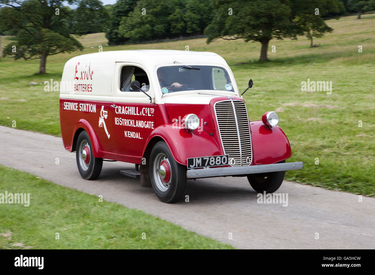 Leighton Hall Classic Car Rally, Carnforth, Lancashire, UK. 3rd July, 2016. The annual classic