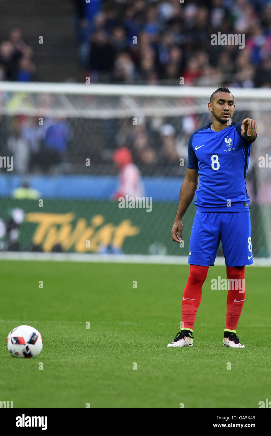 SaintDenis, France. 3rd July, 2016. Dimitri Payet (France) ; July 3