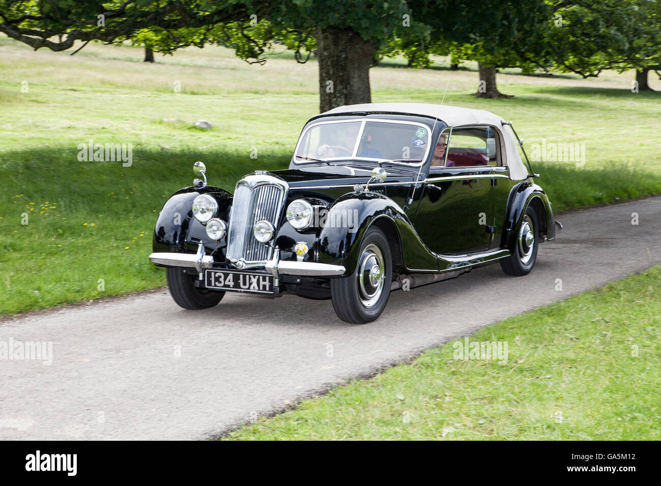 1951 Riley at Leighton Hall Classic Car Rally, Carnforth, Lancashire ...