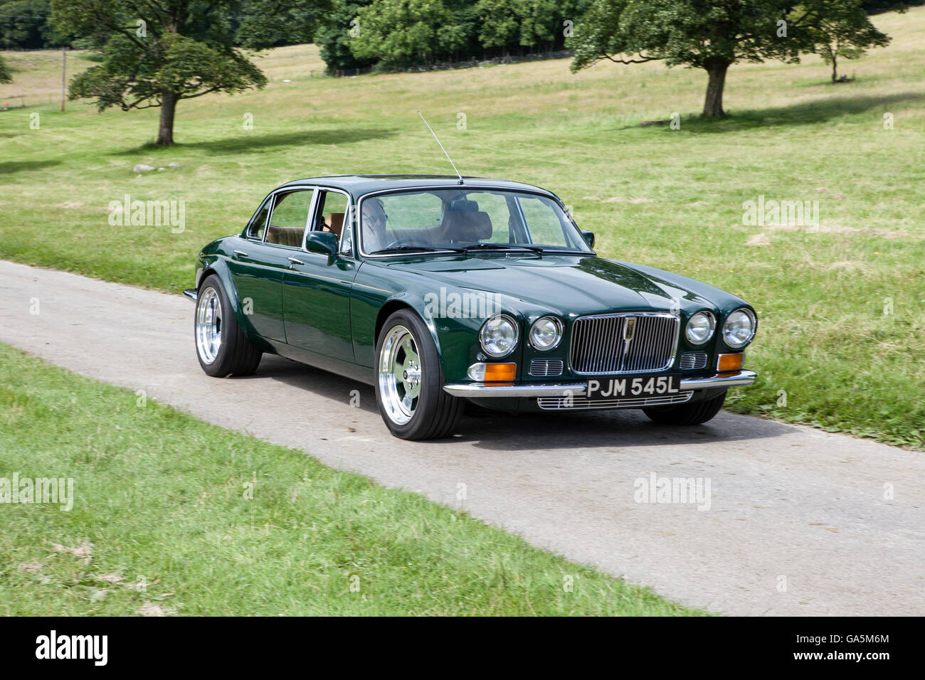 Jaguar at Leighton Hall Classic Car Rally, Carnforth, Lancashire, UK