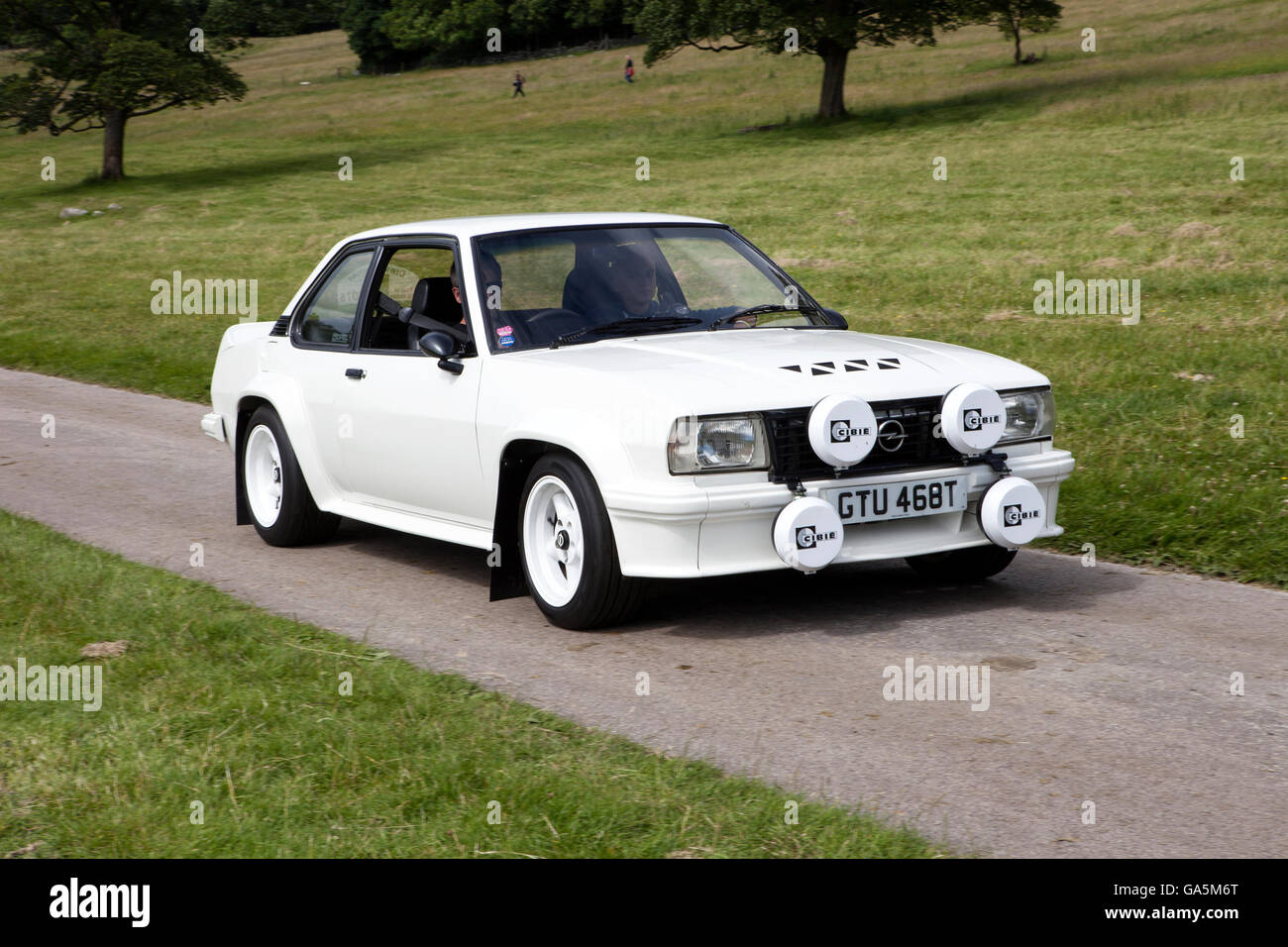 1978 Opel Ascona at Leighton Hall Classic Car Rally, Carnforth